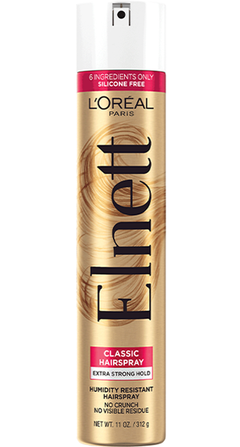 Elnett Satin Strong Hairspray, Color-Treated Hair