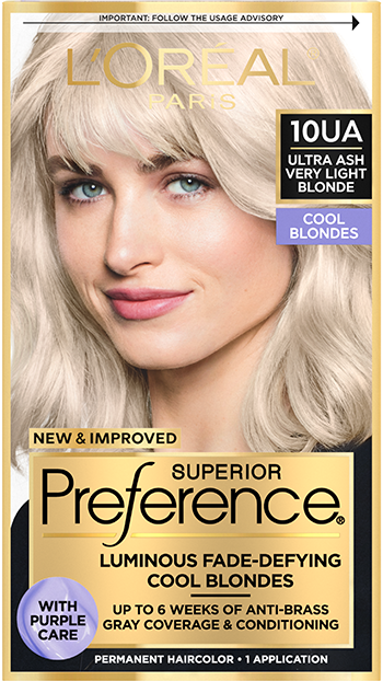 Preference Cool Blondes Hair Color