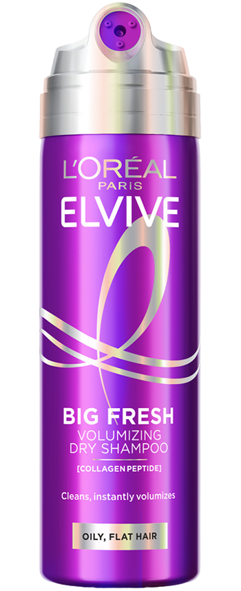 Elvive Collagen Peptide + Lifter Big Fresh Volumizing Dry Shampoo