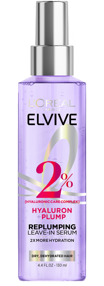Elvive Hyaluron + Plump Moisture Leave-In Serum for Dry Hair