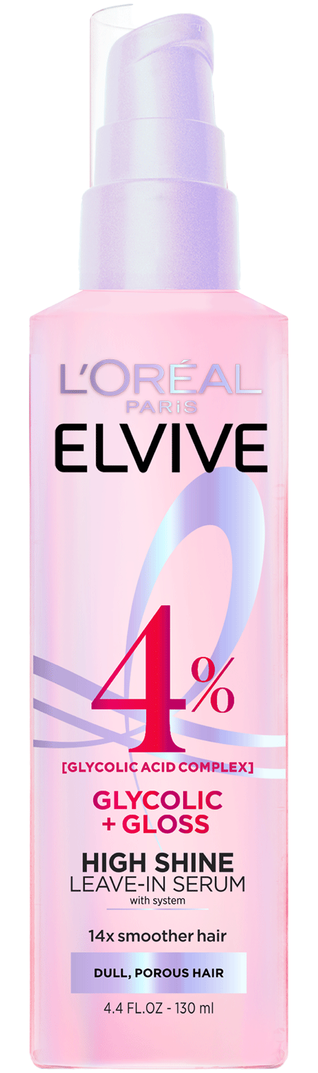 Elvive Glycolic + Gloss High Shine Leave-In Serum