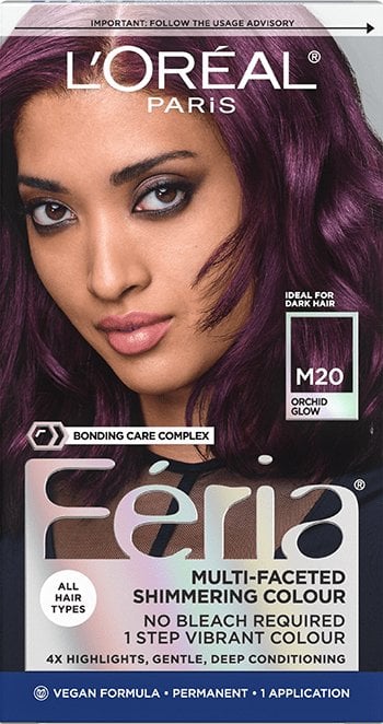 Feria Midnight Bolds Vibrant Hair Color