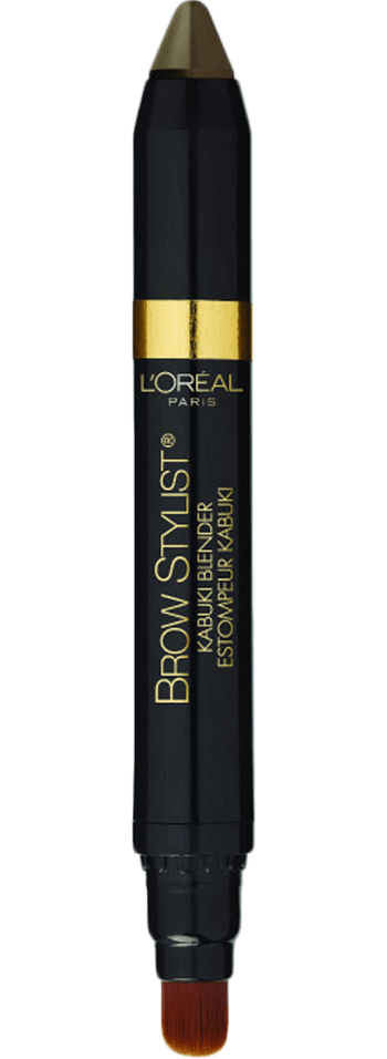 Brow Stylist Kabuki Brush Blender Eyebrow Crayon