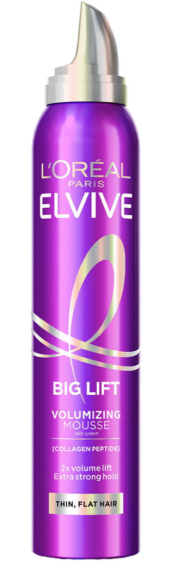 Elvive Collagen Peptide + Lifter Big Lift Volumizing Mousse