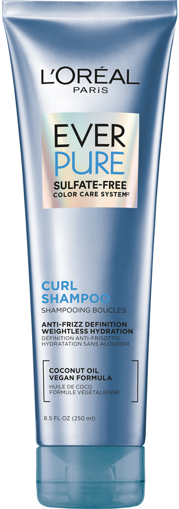 EverCurl Hydracharge Shampoo w/ Coconut Oil For Frizzy Hair by L'Oréal